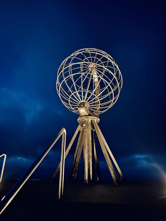 Nordkap bei Sturm