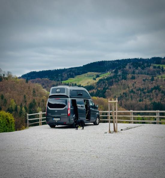 Der Wohnmobilstellplatz Golife Center in Golice