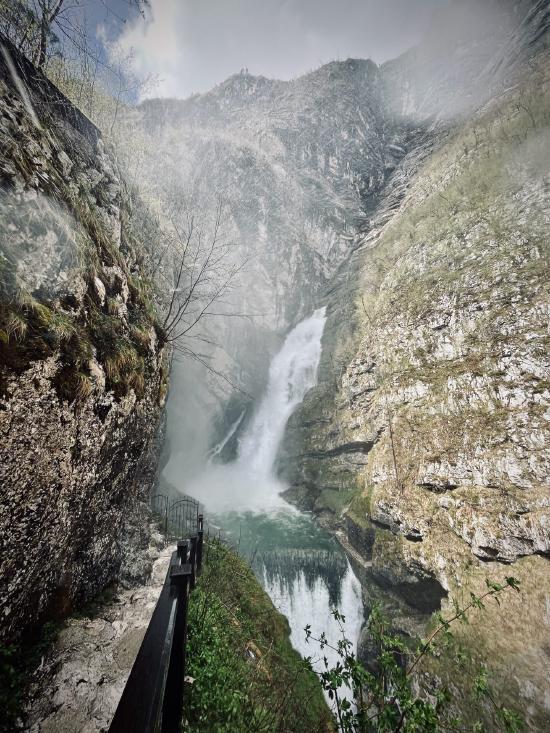Der Savica Wasserfall