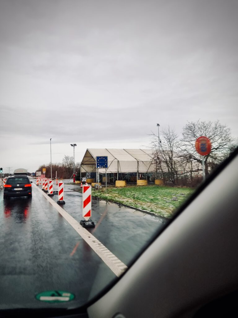 Grenzüberfahrt nach Dänemark